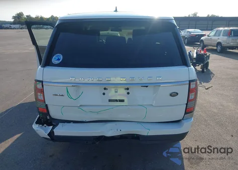 2016 Land Rover Range Rover 3.0L V6 Turbocharged Diesel Hse Td6 from USA, damaged, VIN SALGS2KF4GA263353